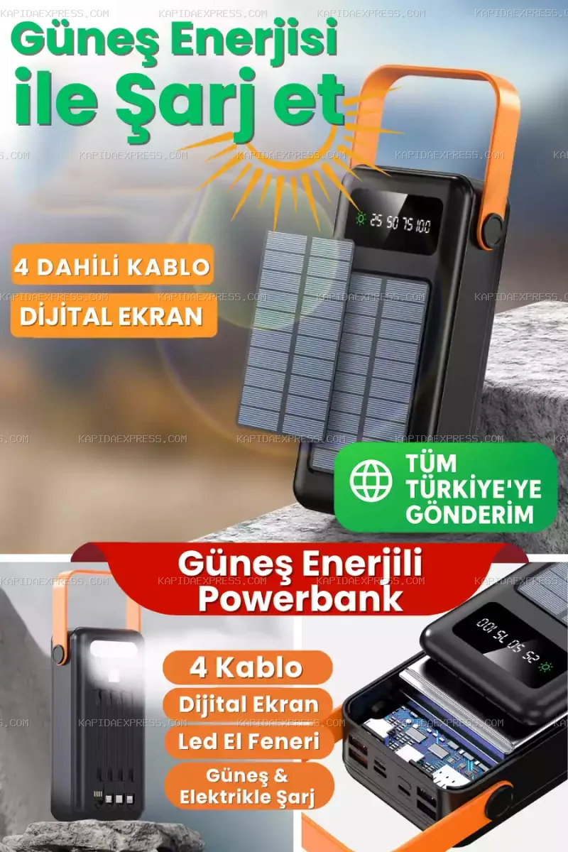 50.000 mAh Solar Powerbank - 5