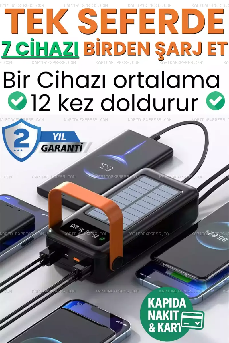 50.000 mAh Solar Powerbank - 3
