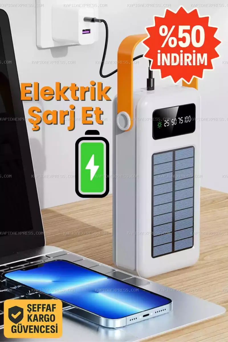 50.000 mAh Solar Powerbank - 6
