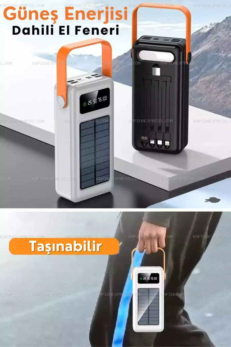 50.000 mAh Solar Powerbank - 8