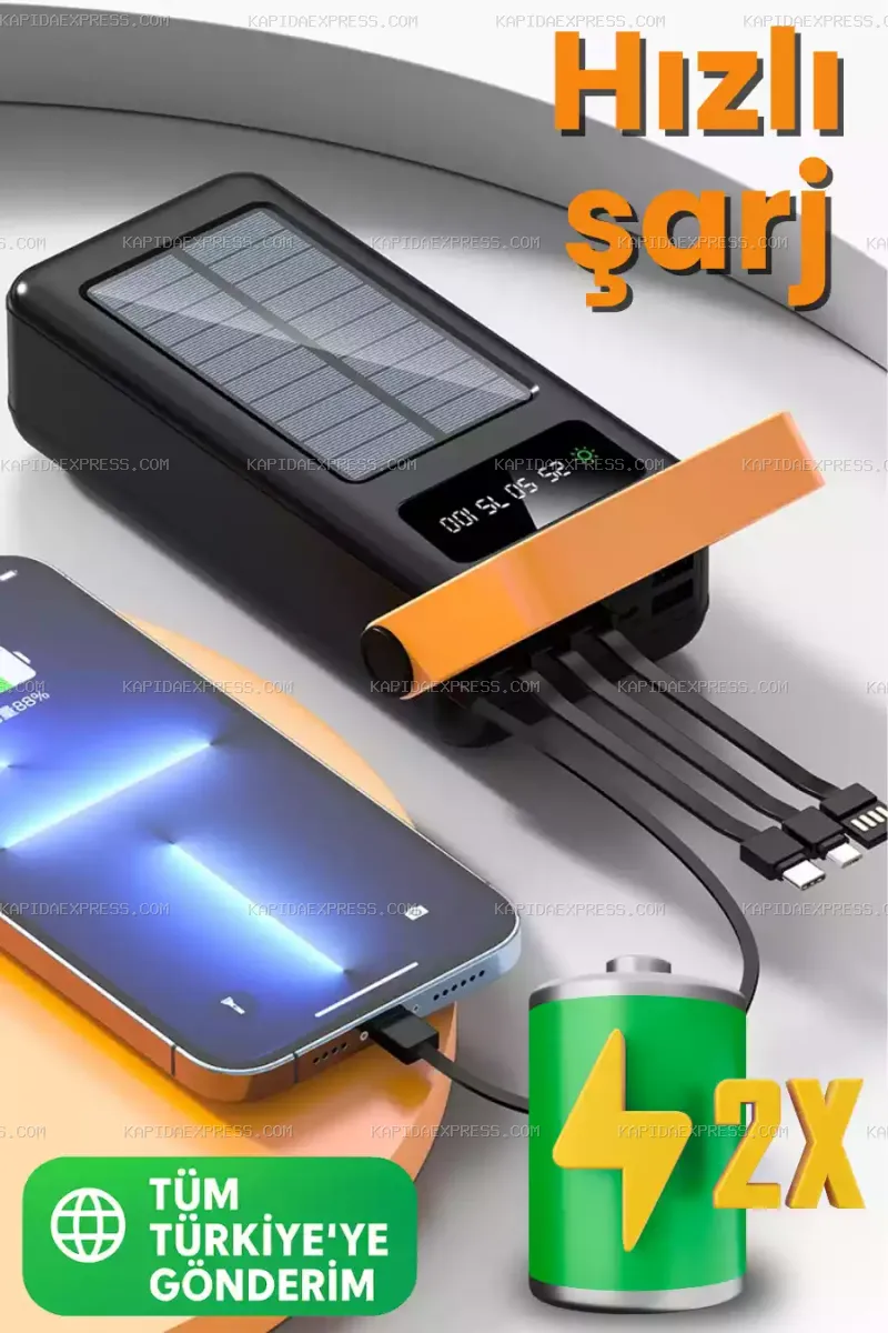 50.000 mAh Solar Powerbank - 7