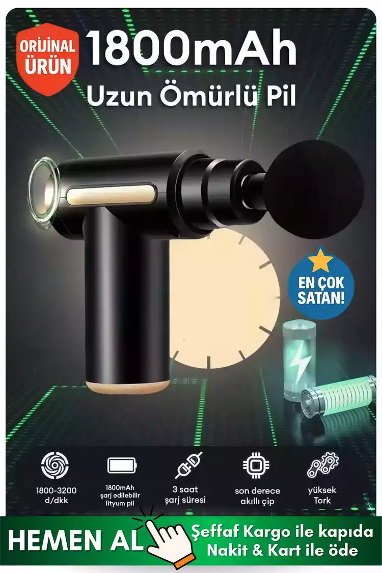 PRO 4 Başlıklı Masaj Tabancası - 2