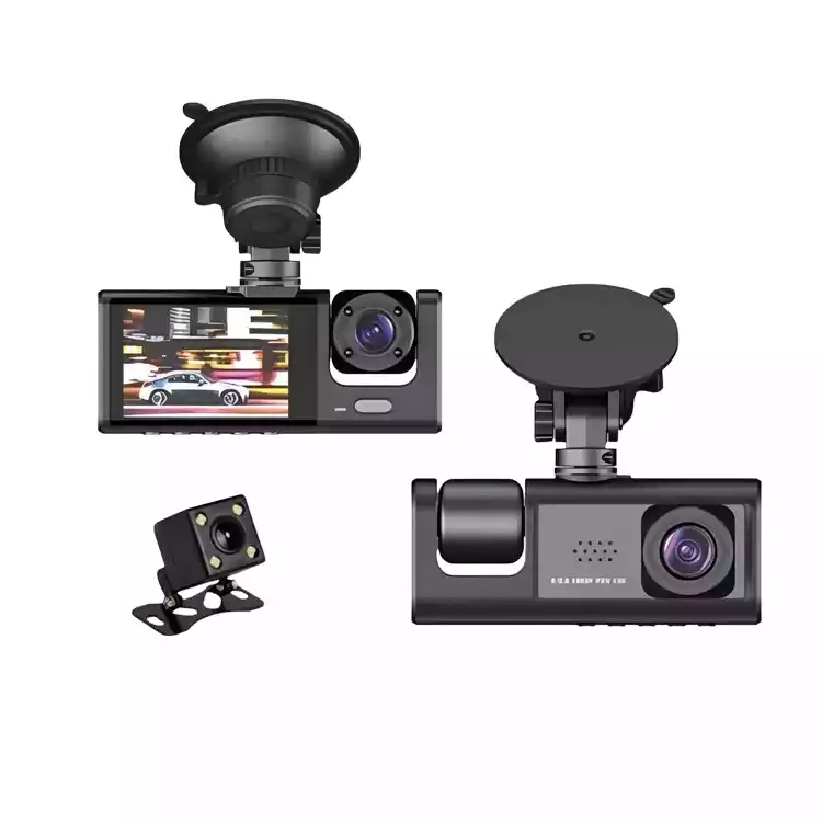 Premium Araç 3'lü Kamera Seti | Mobil Uygulamalı